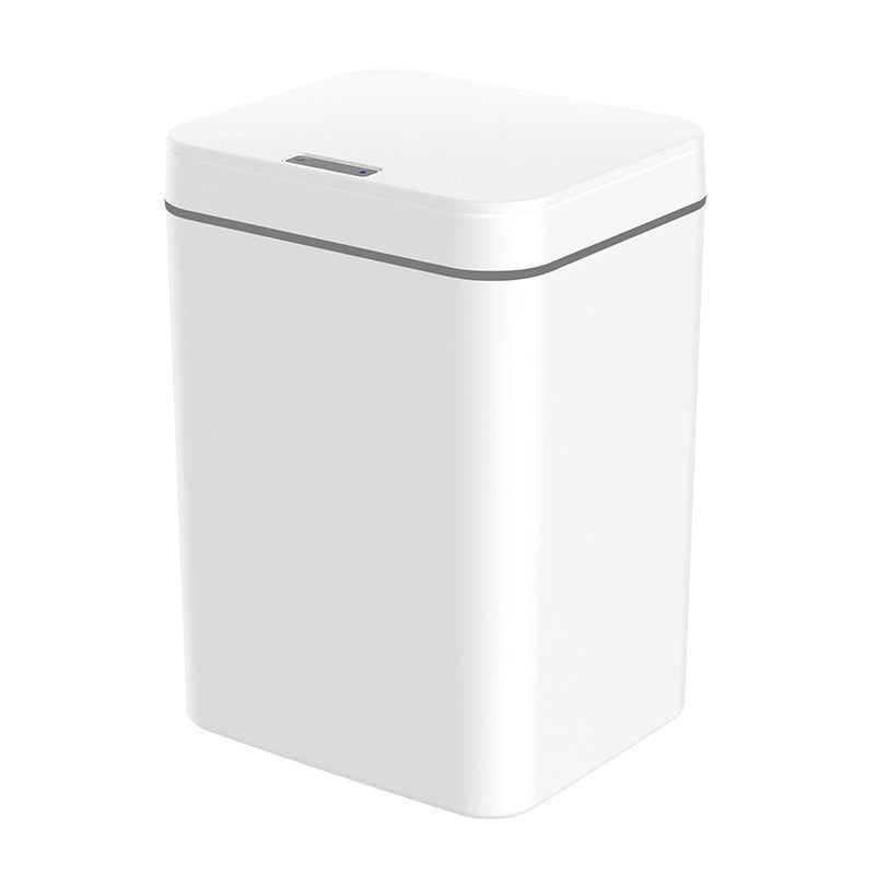 Inductive Smart Trash Can – Automatic Flip Lid, Mute Function for Living Room, Kitchen, and Office