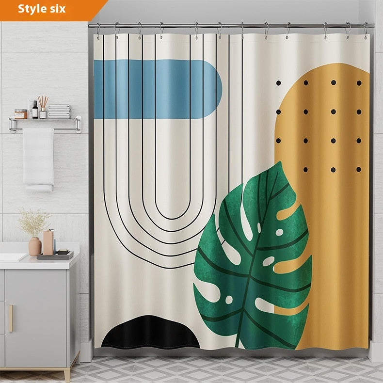 Bohemian Shower Curtain Waterproof Household