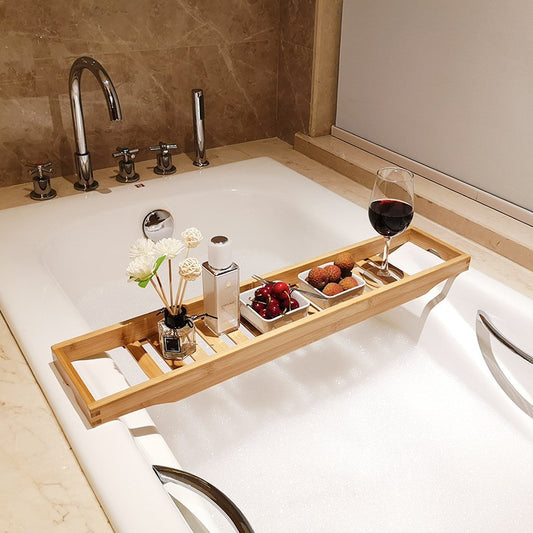 Anti-slip Bathroom Multi-element Bathtub Storage Rack
